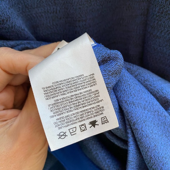 Nike Duke Blue Devils Blue and Gray Men's half zip - Picture 5 of 6